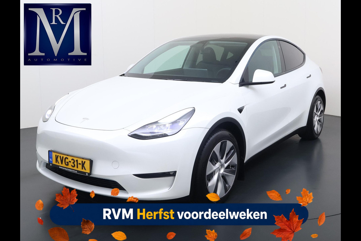 Tesla Model Y Long Range AWD 75 kWh VAN:42.900,- VOOR:39.877,- UW HERFSTVOORDEEL:3.023,- SOH 94,8% | TESLA FABRIEKSGARANTIE TOT 2028 OF 80.000KM! | FABRIEKSGARANTIE OP ACCU & AANDRIJFLIJN TOT 2032 OF 192.000 KM|