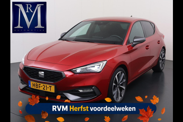 Seat Leon 1.5 eTSI FR VAN:22.900,- VOOR:19.877,- UW HERFSTVOORDEEL:3.023,- 150PK | STOEL + STUURVERWARMING |ACHTERUIT RIJ CAMERA | KEYLESS | DODEHOEK | APPLECARPLAY\AINDROID AUTO | TREKHAAK | RIJKLAAR GELEVERD MET 12 MND BOVAG GARANTIE | ADAP. CRUISE |