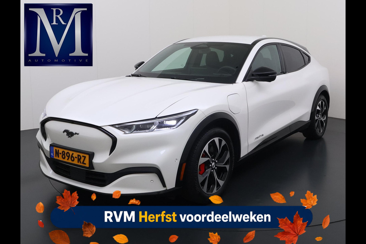 Ford Mustang Mach-E AWD 75 kWh VAN: 30.900,- VOOR: 27.877,- UW HERFSTVOORDEEL: 3.023,- SOH 93% ORIGINEEL NL AUTO MET NAP | B&O PREMIUM AUDIO | LEREN BEKLEDING | 360° CAMERA | ELEKTRISCHE STOELEN MET GEHEUGEN | TECHNOLOGY PACK | WINTERPAKKET | ADAPTIVE CRUISE CONTROL | DODEHOEKDETECTIE | FORD DEALER ONDERHOUDEN | ALL-IN PRIJS INCL. 12 MND BOVAG GARANTIE |