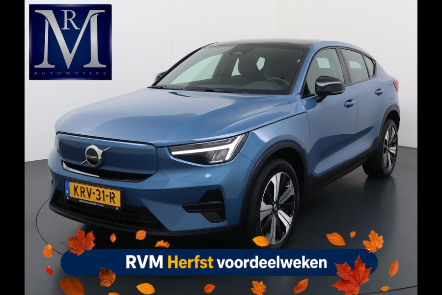 Volvo C40 Recharge Core 70 kWh VAN:32.900,- VOOR:29.770,- UW HERFSTVOORDEEL:3.130,- SOH 95% | STOEL & STUUR VERWARMING | ACHTERUITRIJCAMERA | 12 MND BOVAG GARANTIE| PANO| VOLVO DEALER ONDERHOUDEN|