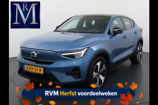 Volvo C40 Recharge Core 70 kWh VAN:32.900,- VOOR:29.770,- UW HERFSTVOORDEEL:3.130,- SOH 95% | STOEL & STUUR VERWARMING | ACHTERUITRIJCAMERA | 12 MND BOVAG GARANTIE| PANO| VOLVO DEALER ONDERHOUDEN|