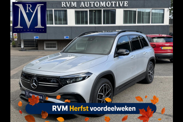 Mercedes-Benz EQB 300 4MATIC AMG Line 7p. 67 kWh VAN: 44.900,- VOOR: 41.440,- UW HERFSTVOORDEEL: 3.460,-  | SOH 98% | NIGHT PAKKET | 360 CAMERA| 7 PERSOONS | RIJKLAAR + 12 MND BOVAG GARANTIE | STOEL VERWARMING | DODE HOEK |