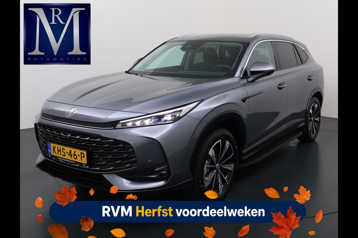 MG HS 1.5 TGDI Luxury PHEV VAN: 39.900,- VOOR: 33.330,- UW HERFSTVOORDEEL: 6.570,- PLUG-IN HYBRIDE | 272PK NIEUWE AUTO | >1.000 KM TOTAAL BEREIK | 1E REGISTRATIE 03-2026 | 360° CAMERA | ELEKTRISCHE ACHTERKLEP | 7 JAAR MG GARANTIE T/M 2033 | APPLE CARPLAY | ANDROID AUTO | STOELVERWARMING | FULL LED | ELEKTRISCHE STOELEN