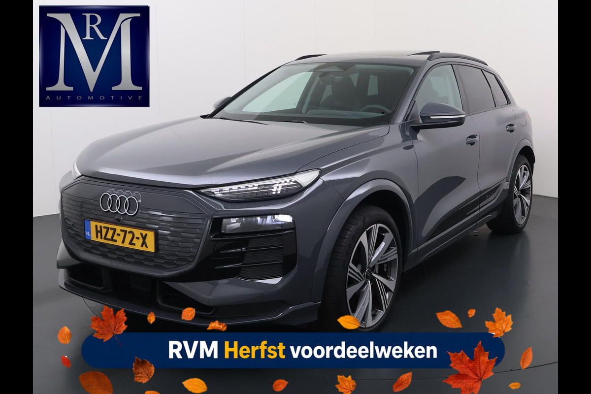 Audi Q6 e-tron Launch edition 83 kWh VAN: 64.900,- VOOR: 59.877,- UW HERFSTVOORDEEL: 5.023,- BOMVOL! | ELEK. TREKHAAK | STOEL VERWARMING VOOR EN ACHTER | KEYLESS | 360 CAMERA | STUURVERWARMING | FABRIEKS GARANTIE TM 01-08-2027 |