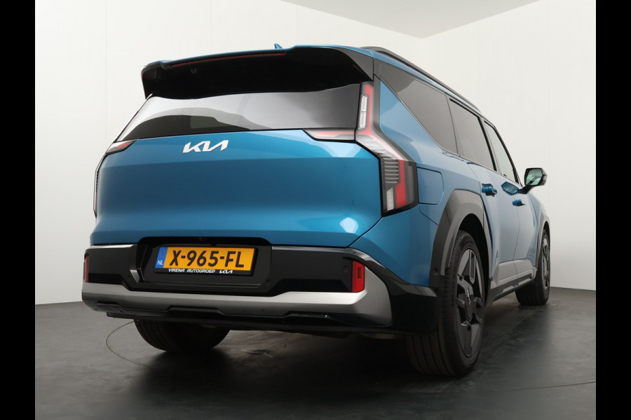 Kia EV9 Launch Edition GT-Line AWD 100 kWh - Navigatiesysteem 12,3 inch scherm - Batterijverwarming - Digitale Key - Head-up display - Bi-directioneel laden & Slimladen (V2G/V2H) - Fabrieksgarantie tot 10-2030