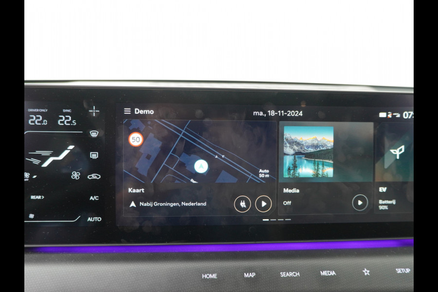 Kia EV9 Launch Edition GT-Line AWD 100 kWh - Navigatiesysteem 12,3 inch scherm - Batterijverwarming - Digitale Key - Head-up display - Bi-directioneel laden & Slimladen (V2G/V2H) - Fabrieksgarantie tot 10-2030