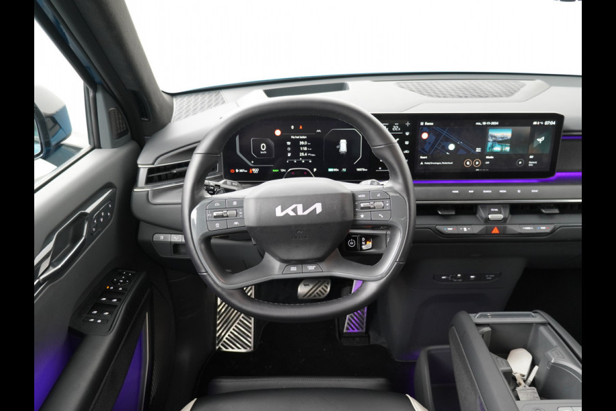 Kia EV9 Launch Edition GT-Line AWD 100 kWh - Navigatiesysteem 12,3 inch scherm - Batterijverwarming - Digitale Key - Head-up display - Bi-directioneel laden & Slimladen (V2G/V2H) - Fabrieksgarantie tot 10-2030
