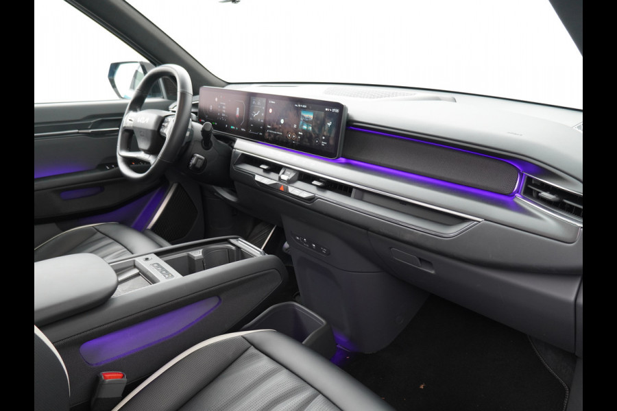 Kia EV9 Launch Edition GT-Line AWD 100 kWh - Navigatiesysteem 12,3 inch scherm - Batterijverwarming - Digitale Key - Head-up display - Bi-directioneel laden & Slimladen (V2G/V2H) - Fabrieksgarantie tot 10-2030