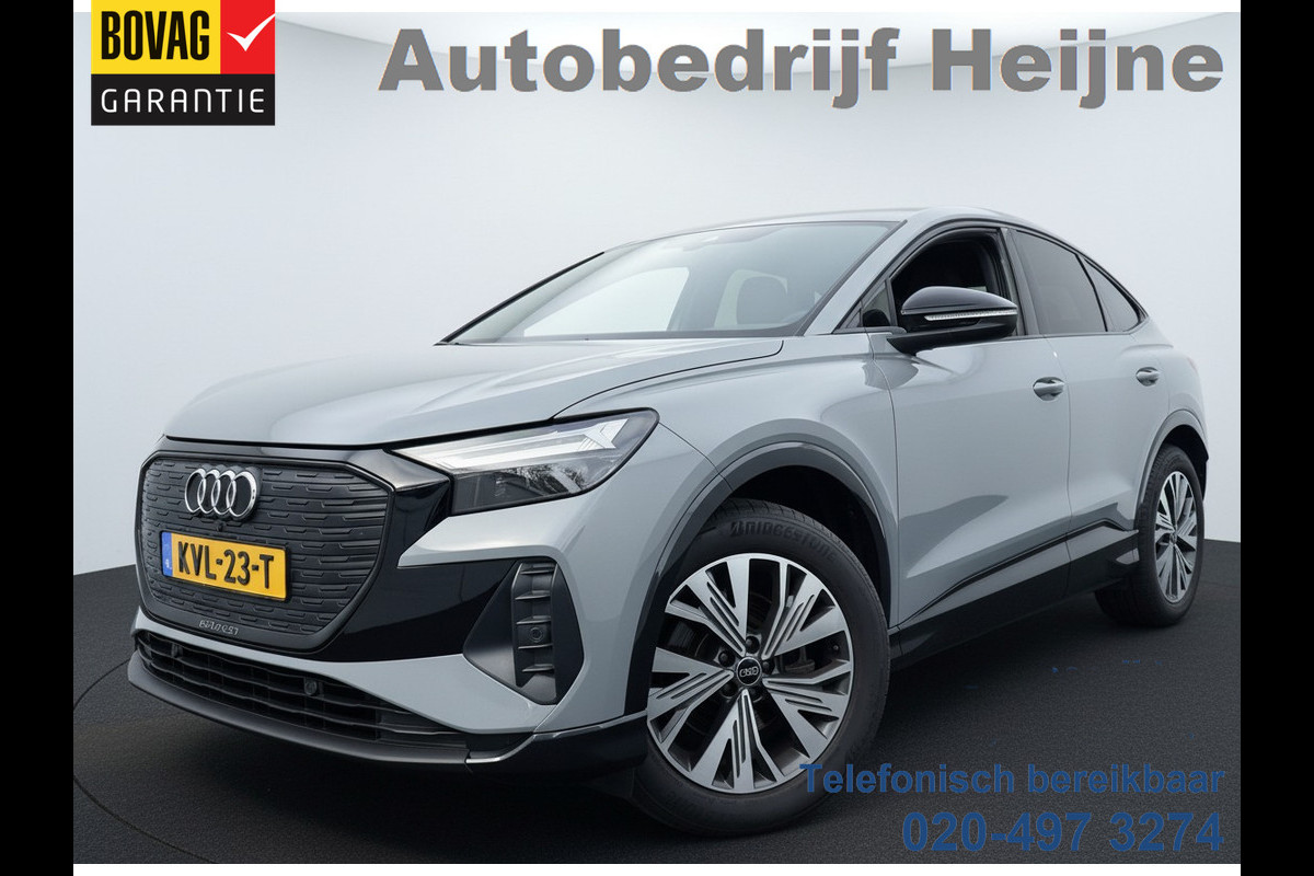Audi Q4 Sportback e-tron 35 EDITION 170PK 55 kWh LEDER/VIRTUAL/NAVI  EL KLEP
