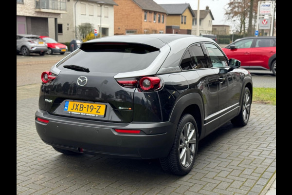 Mazda MX-30 e-SkyActiv R-EV 170pk Makoto | Geheugenfunctie, Bose, 360 Camera, Dodehoekherkenning, Stoel + Stuurverwarming, HUD