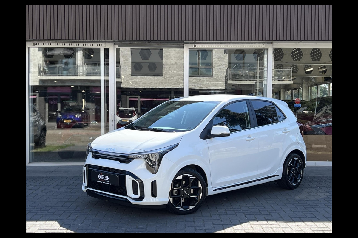 Kia Picanto 1.2 78pk 5-zits GT-Line 4 Cilinder | Stoel + Stuurverwarming, Cruise control, Parkeersensoren, Dodehoekherkenning, Keyless