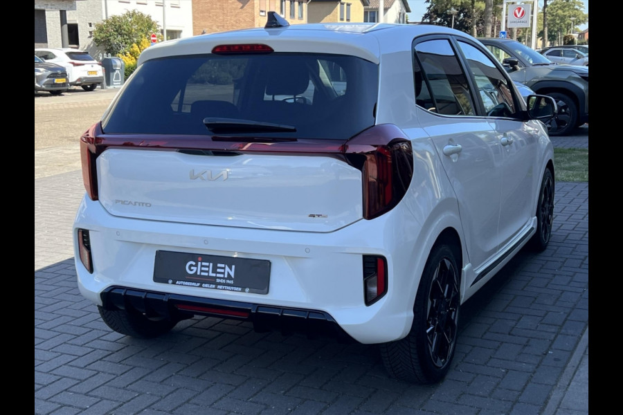 Kia Picanto 1.2 78pk 5-zits GT-Line 4 Cilinder | Stoel + Stuurverwarming, Cruise control, Parkeersensoren, Dodehoekherkenning, Keyless