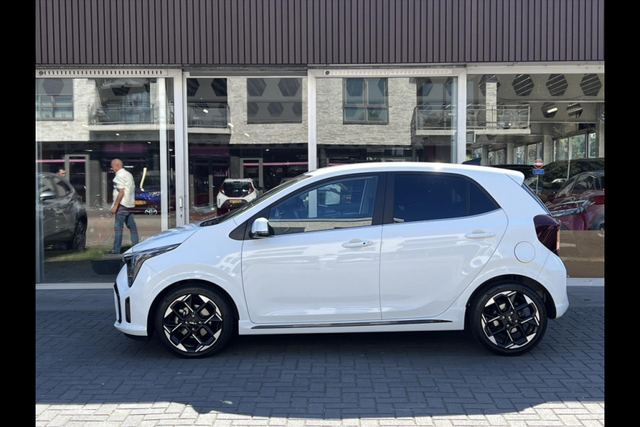 Kia Picanto 1.2 78pk 5-zits GT-Line 4 Cilinder | Stoel + Stuurverwarming, Cruise control, Parkeersensoren, Dodehoekherkenning, Keyless