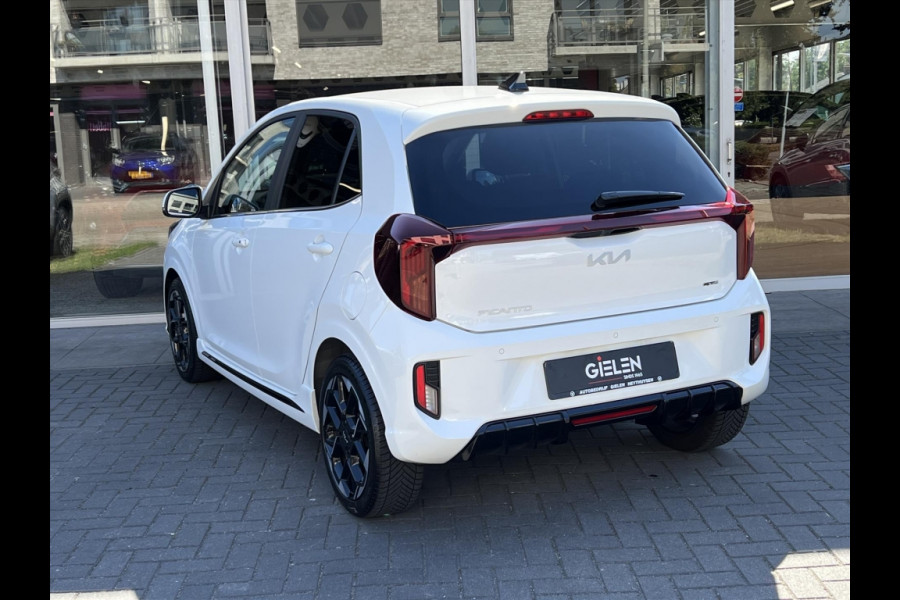 Kia Picanto 1.2 78pk 5-zits GT-Line 4 Cilinder | Stoel + Stuurverwarming, Cruise control, Parkeersensoren, Dodehoekherkenning, Keyless