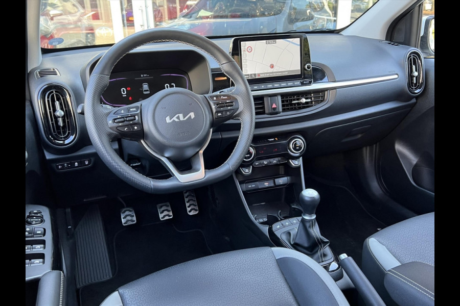 Kia Picanto 1.2 78pk 5-zits GT-Line 4 Cilinder | Stoel + Stuurverwarming, Cruise control, Parkeersensoren, Dodehoekherkenning, Keyless