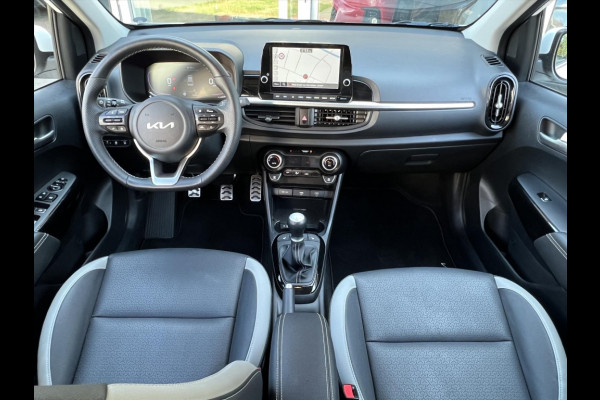 Kia Picanto 1.2 78pk 5-zits GT-Line 4 Cilinder | Stoel + Stuurverwarming, Cruise control, Parkeersensoren, Dodehoekherkenning, Keyless