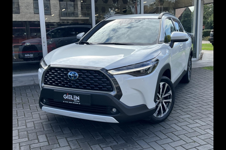 Toyota Corolla Cross 140 Hybrid Dynamic | Trekhaak, Parelmoer wit, Dodehoekherkenning, Parkeersensoren, Stoel + Stuurverwarming