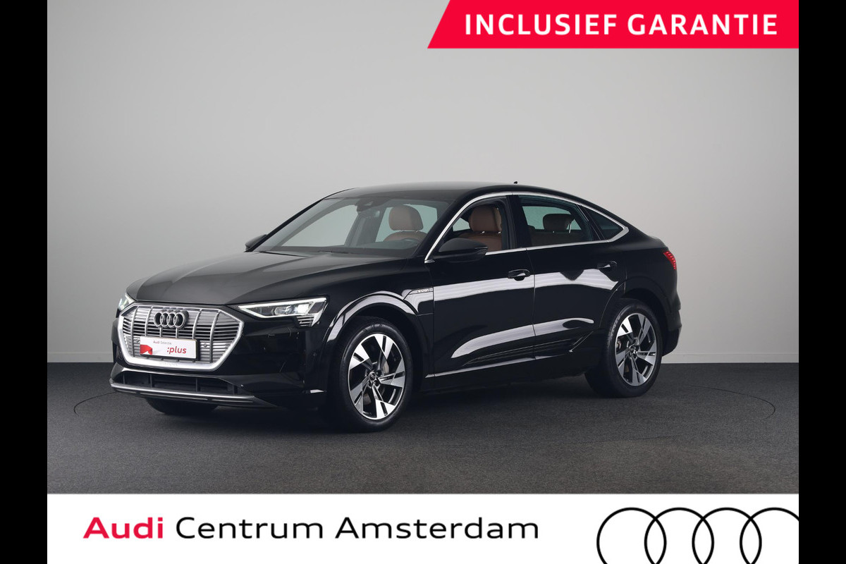 Audi e-tron Sportback 55 quattro Advanced edition Plus 95 kWh 408 PK | Bruin leder | 20"LM velgen | Elektrich verstelbare voorstoelen met geheugen |