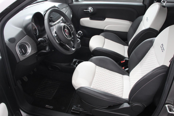 Fiat 500C 1.0 Hybrid Dolcevita Lederen Bekleding Cruise Control Climate Control Parkeersensoren Achter DAB Lichtmetalen Velgen