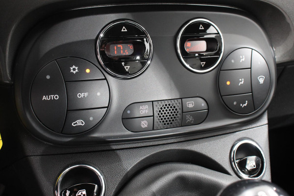 Fiat 500C 1.0 Hybrid Dolcevita Lederen Bekleding Cruise Control Climate Control Parkeersensoren Achter DAB Lichtmetalen Velgen