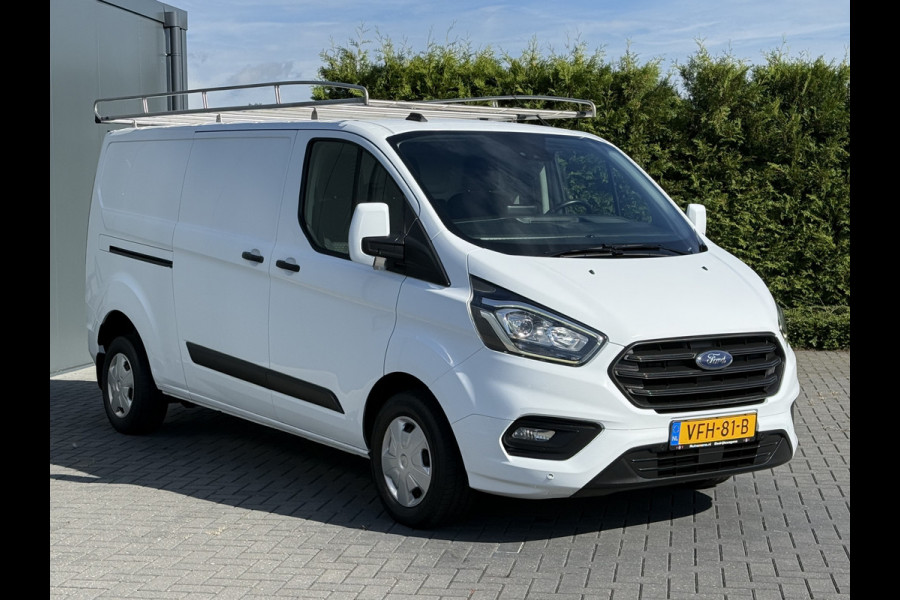 Ford Transit Custom 2.0 TDCI / L2H1 / 2x SCHUIFDEUR / 2.8 TONS TREKHAAK / 1e EIG. / IMPERIAAL / CAMERA / 3-ZITS / BLINDSPOT