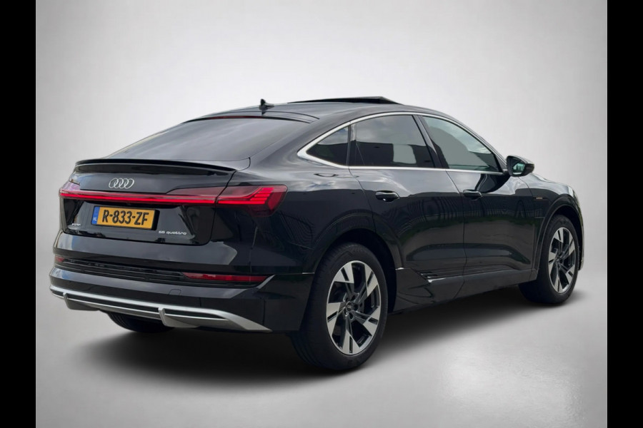 Audi e-tron Sportback 55 quattro S edition 95 kWh 91% SoH (NL-auto,Dealer OndH, Panorama, B&O, Camera, PDC, StoelV, Carplay, Etc)