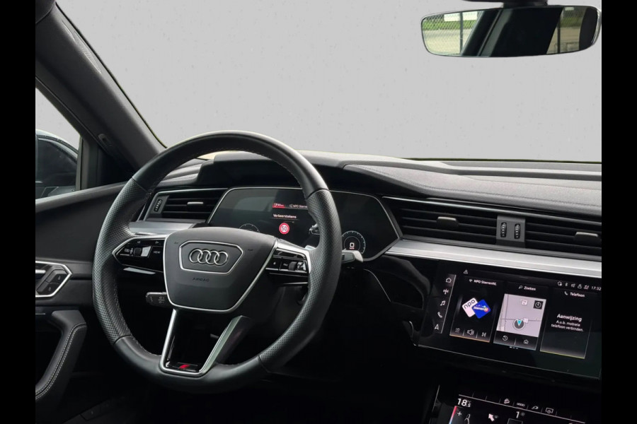 Audi e-tron Sportback 55 quattro S edition 95 kWh 91% SoH (NL-auto,Dealer OndH, Panorama, B&O, Camera, PDC, StoelV, Carplay, Etc)
