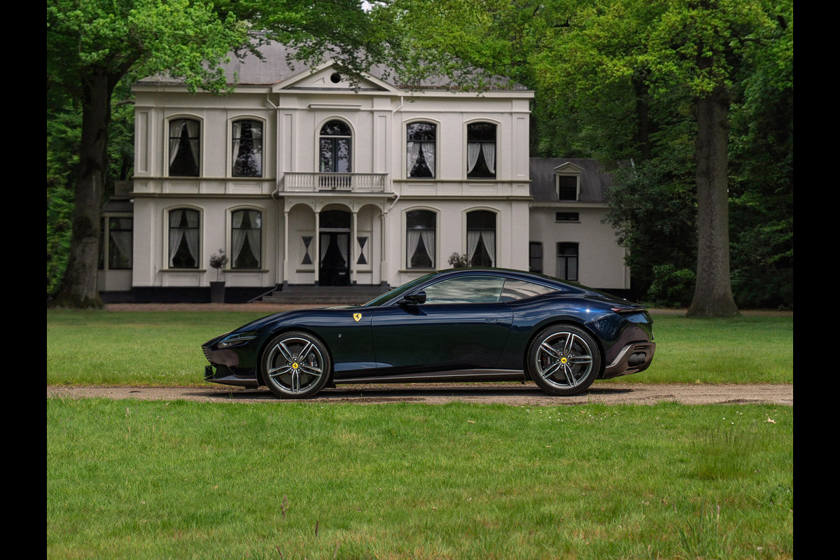 Ferrari Roma 3.9 V8 HELE | Blu Scozia | Carbon exterieur | JBL | Pass. display | Full PPF