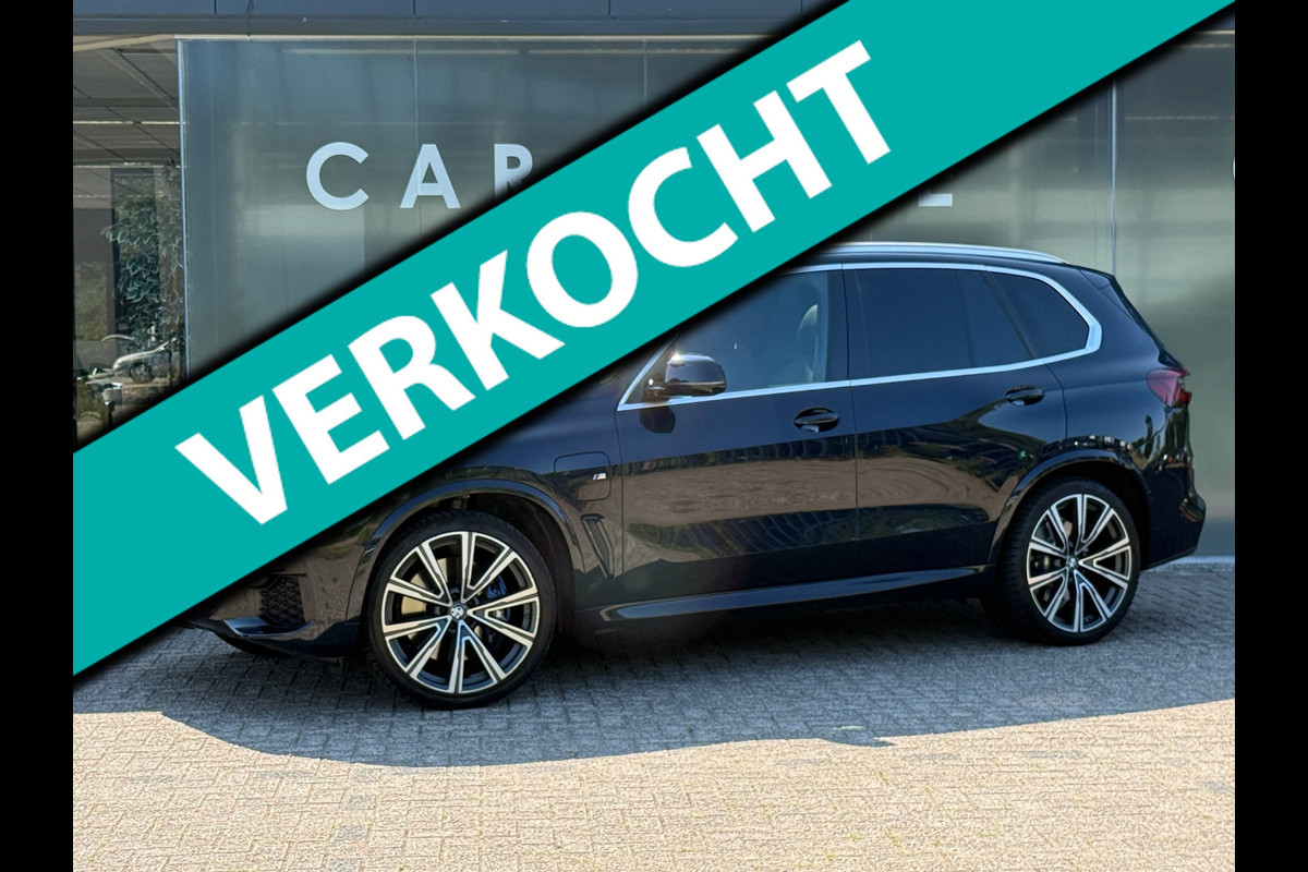 BMW X5 XDrive45e High Exe M-Sport Pano|22inch|Leder|H&K