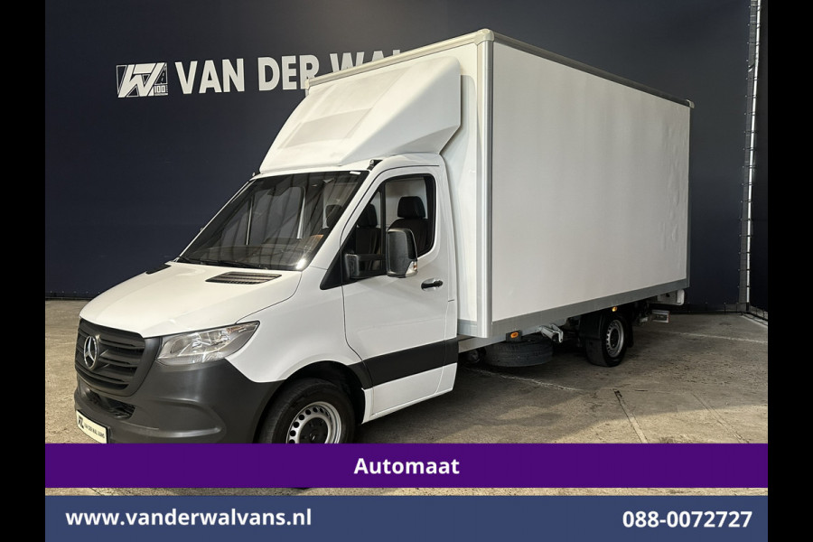 Mercedes-Benz Sprinter 315 CDI 150pk 9G-Tronic Automaat Bakwagen 22m3 KUUB Laadklep Zijdeur Euro6 Airco | LAT om LAT | Leder Bijrijdersbank