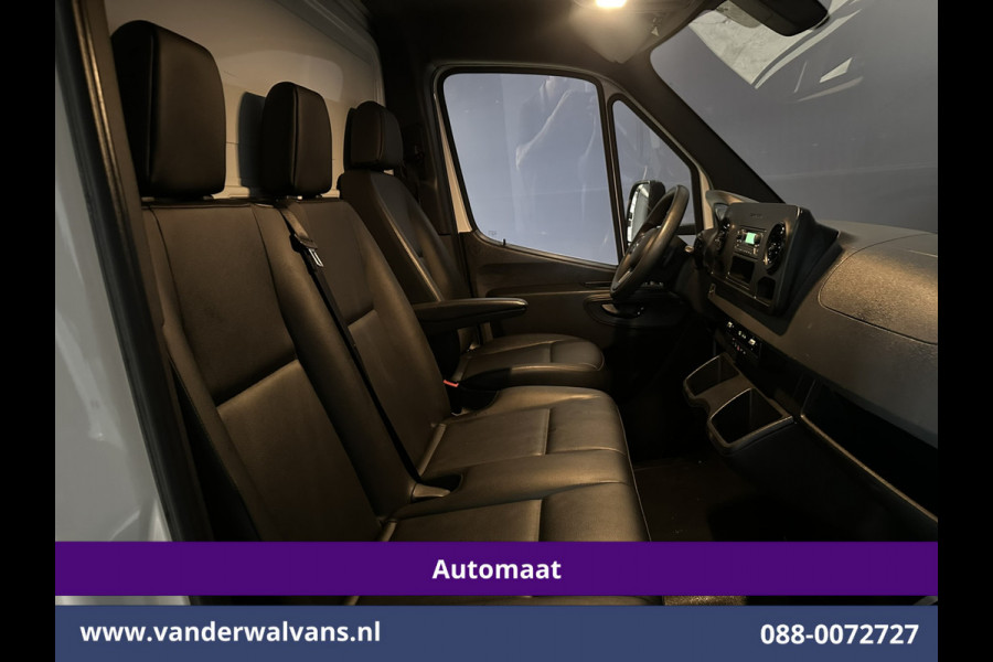 Mercedes-Benz Sprinter 315 CDI 150pk 9G-Tronic Automaat Bakwagen 22m3 KUUB Laadklep Zijdeur Euro6 Airco | LAT om LAT | Leder Bijrijdersbank