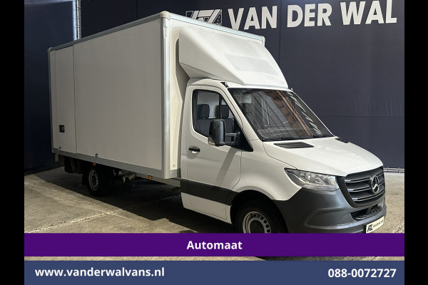 Mercedes-Benz Sprinter 315 CDI 150pk 9G-Tronic Automaat Bakwagen 22m3 KUUB Laadklep Zijdeur Euro6 Airco | LAT om LAT | Leder Bijrijdersbank