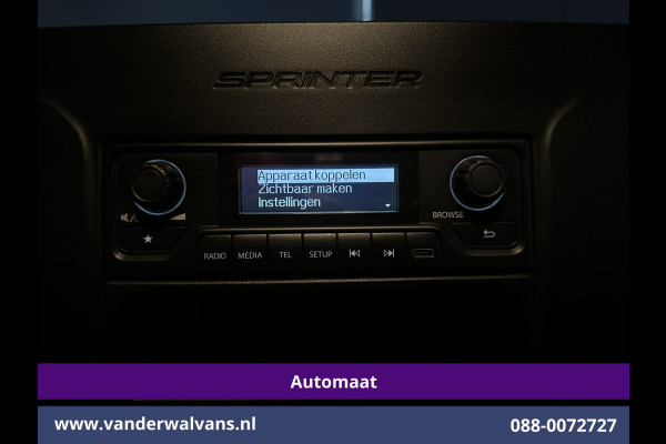 Mercedes-Benz Sprinter 315 CDI 150pk 9G-Tronic Automaat Bakwagen 22m3 KUUB Laadklep Zijdeur Euro6 Airco | LAT om LAT | Leder Bijrijdersbank