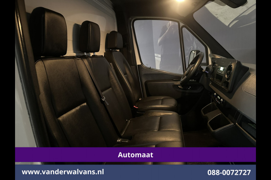 Mercedes-Benz Sprinter 314 CDI 143pk 9G-Tronic Automaat Bakwagen 22m3 KUUB Laadklep Zijdeur Euro6 Airco | LAT om LAT | Leder Bijrijdersbank