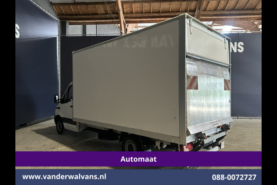 Mercedes-Benz Sprinter 314 CDI 143pk 9G-Tronic Automaat Bakwagen 22m3 KUUB Laadklep Zijdeur Euro6 Airco | LAT om LAT | Leder Bijrijdersbank