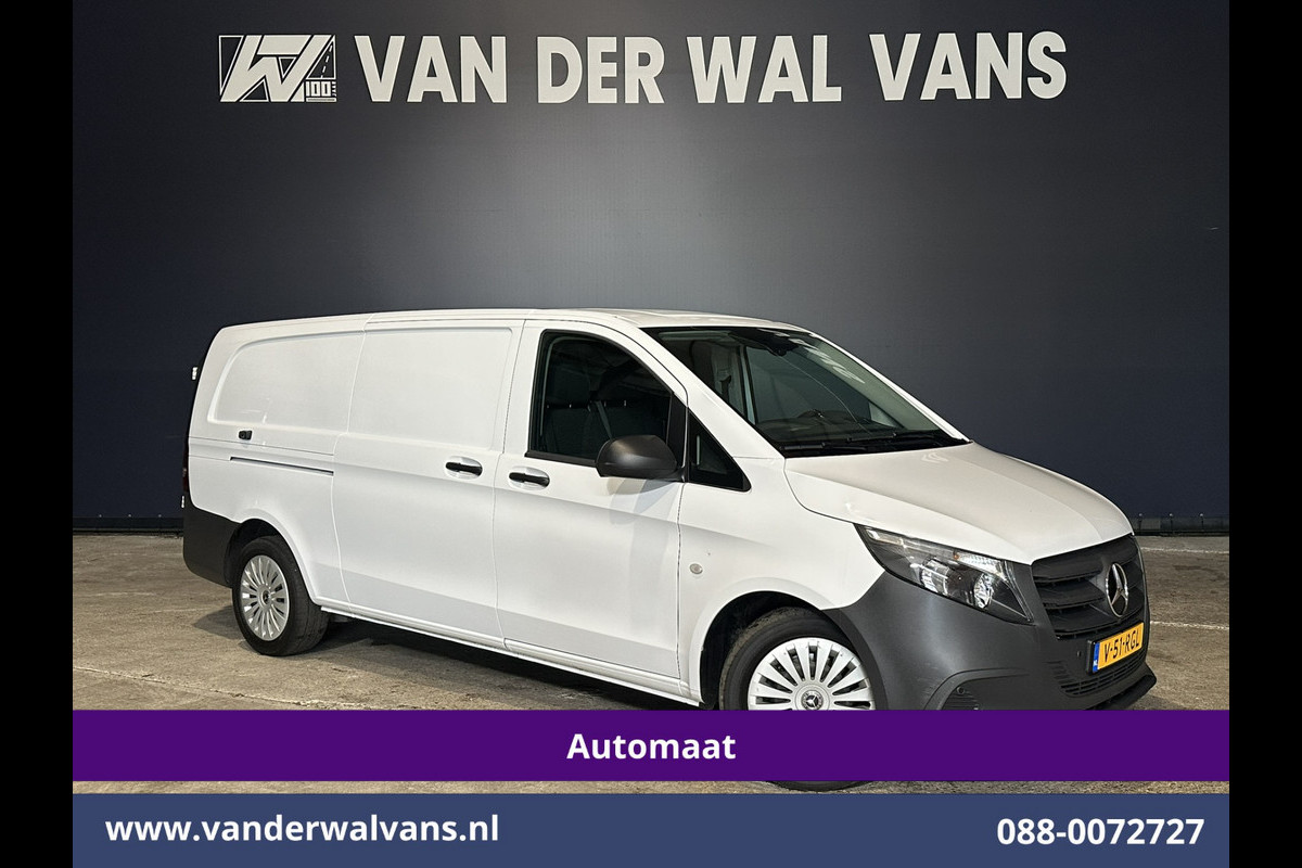 Mercedes-Benz Vito 116 CDI 164pk 9G-Tronic Automaat 2025 Model L3H1 Euro6 Airco | XL MBUX | Camera | Navigatie | Adaptieve Cruisecontrol Stoelverwarming, Bijrijdersbank