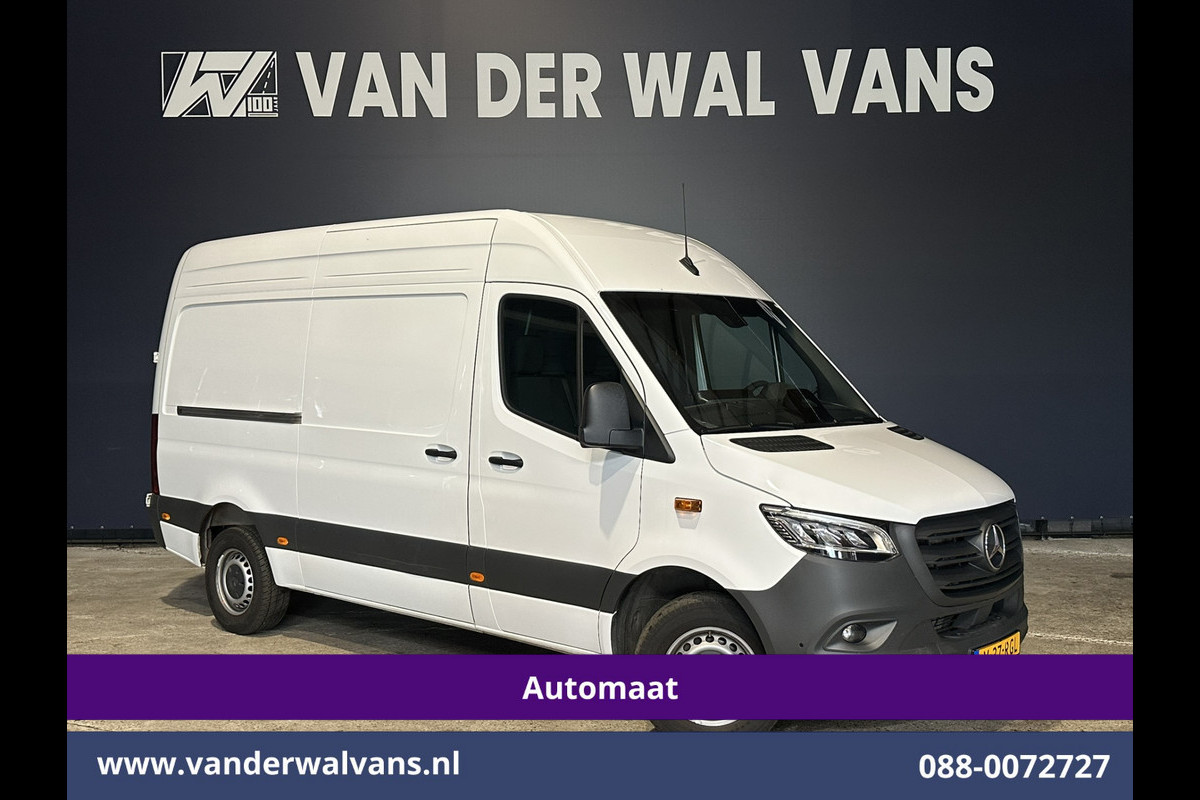 Mercedes-Benz Sprinter 317 CDI 170pk 9G-Tronic Automaat L2H2 Euro6 Airco | Camera | Navigatie | Adaptieve Cruisecontrol | LED Chauffeursstoel, Stoelverwarming, Parkeersensoren, Bijrijdersbank