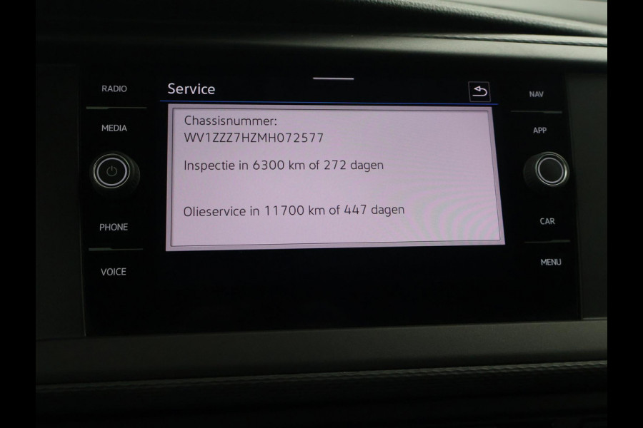 Volkswagen Transporter 2.0 TDI L2H1 150 PK DSG AUT. + WP INRICHTING | GLOBELYST 4 | STANDKACHEL | ADAPTIVE CRUISE | CARPLAY | LED | STOELVERW.