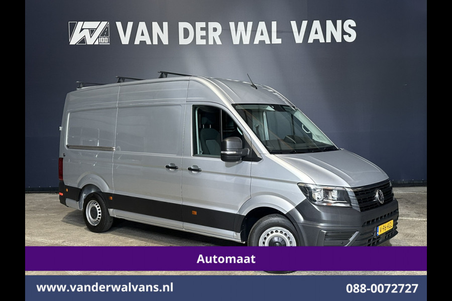 Volkswagen Crafter 2.0 TDI 141pk Automaat L3H3 L2H2 Euro6 Airco | Camera | Navigatie | Apple Carplay | Adaptieve Cruisecontrol | 3000kg Trekhaak Android Auto, Chauffeursstoel, Tachograaf, Parkeersensoren
