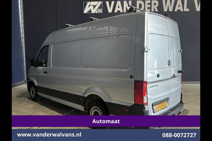 Volkswagen Crafter 2.0 TDI 141pk Automaat L3H3 L2H2 Euro6 Airco | Camera | Navigatie | Apple Carplay | Adaptieve Cruisecontrol | 3000kg Trekhaak Android Auto, Chauffeursstoel, Tachograaf, Parkeersensoren