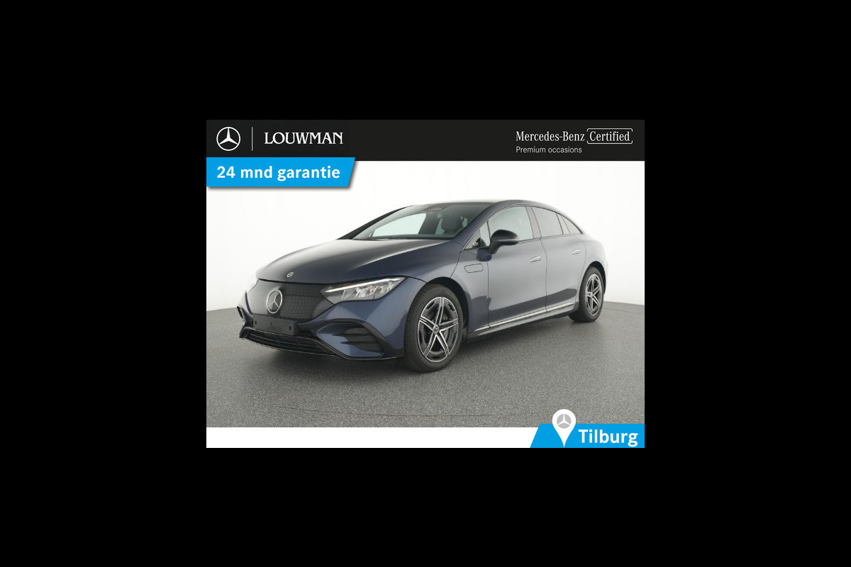 Mercedes-Benz EQE 300 AMG 90 kWh AMG Line | Night Pakket | Panorama Schuif-Kanteldak | Alarm | Sfeerverlichting | Stoelverwarming. Inclusief 24 maanden MB Certified garantie voor Europa.