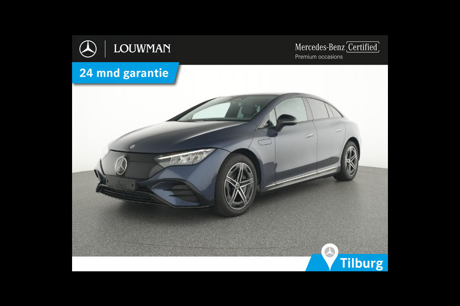 Mercedes-Benz EQE 300 AMG 90 kWh AMG Line | Night Pakket | Panorama Schuif-Kanteldak | Alarm | Sfeerverlichting | Stoelverwarming. Inclusief 24 maanden MB Certified garantie voor Europa.