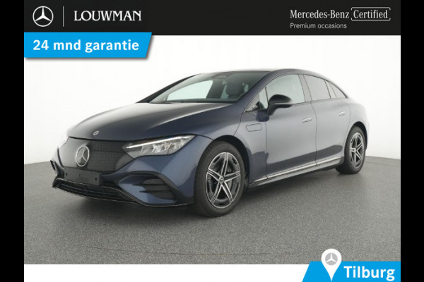 Mercedes-Benz EQE 300 AMG 90 kWh AMG Line | Night Pakket | Panorama Schuif-Kanteldak | Alarm | Sfeerverlichting | Stoelverwarming. Inclusief 24 maanden MB Certified garantie voor Europa.