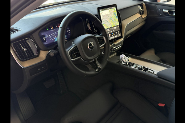 Volvo XC60 2.0 T8 455PK AWD PLUS DARK NIEUWE AUTO HARMAN KARDON 360.CAM STOEL/STUUR VERW LEER vapour grey