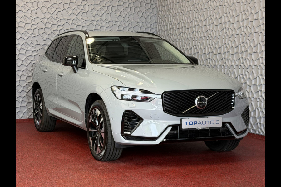 Volvo XC60 2.0 T8 455PK AWD PLUS DARK NIEUWE AUTO HARMAN KARDON 360.CAM STOEL/STUUR VERW LEER vapour grey