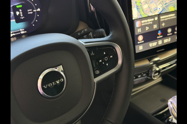 Volvo XC60 2.0 T8 455PK AWD PLUS DARK NIEUWE AUTO HARMAN KARDON 360.CAM STOEL/STUUR VERW LEER vapour grey