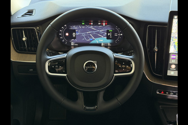 Volvo XC60 2.0 T8 455PK AWD PLUS DARK NIEUWE AUTO HARMAN KARDON 360.CAM STOEL/STUUR VERW LEER vapour grey
