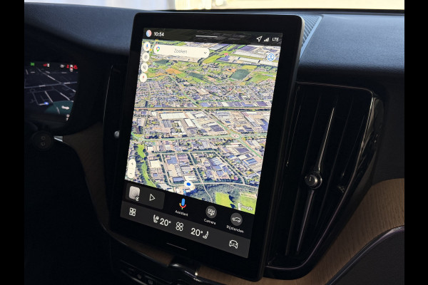 Volvo XC60 2.0 T8 455PK AWD PLUS DARK NIEUWE AUTO HARMAN KARDON 360.CAM STOEL/STUUR VERW LEER vapour grey