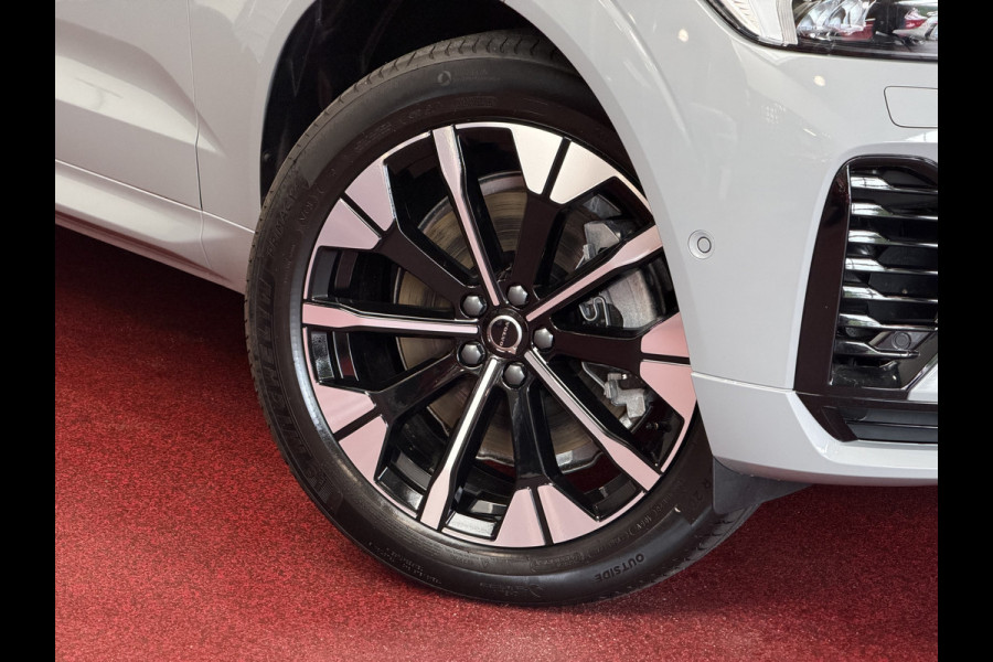 Volvo XC60 2.0 T8 455PK AWD PLUS DARK NIEUWE AUTO HARMAN KARDON 360.CAM STOEL/STUUR VERW LEER vapour grey