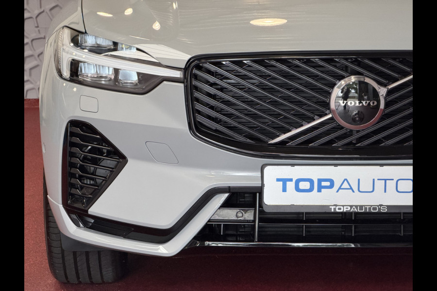 Volvo XC60 2.0 T8 455PK AWD PLUS DARK NIEUWE AUTO HARMAN KARDON 360.CAM STOEL/STUUR VERW LEER vapour grey